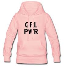 grl pwr logo hoodie