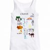 Cairo Tourist Spot Tanktop