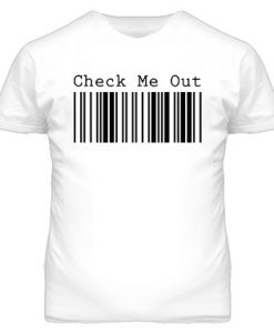 Check Me Out Barcode T Shirt