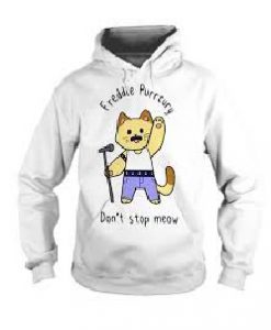 Freddie Purcurry Dont Stop Meow Hoodie
