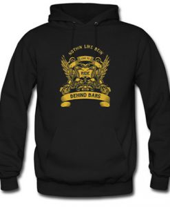 Live to Ride Behind Bars Hoodie