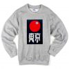 motif japanese sweatshirt