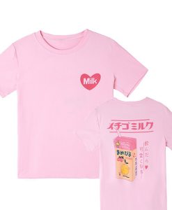 strawberry ichigo milk t shirt