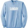 sunday logo sweatshirt
