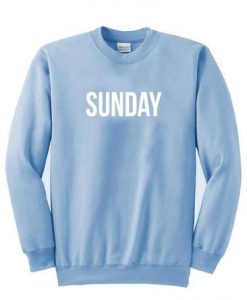 sunday logo sweatshirt