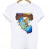 Grateful Dead Surfing Skeleton T Shirt