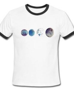 Jupiter Moons Ringer T Shirt