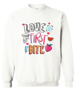 Love At First Bite Sweatshirt