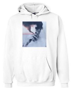 Man Smoking Graphic Hoodie