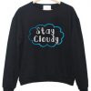 Stay Cloudy Graphic Sweatshirt