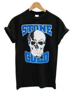 Stone Gold Skull T Shirt