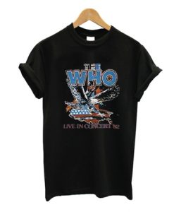 The Who Live In Concert 82 T Shirt