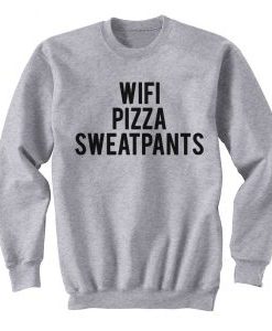 Wifi Pizza Sweatpants Sweatshirt