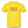 Disco Sucks Logo T Shirt