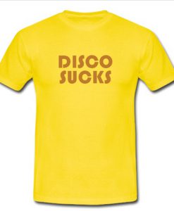 Disco Sucks Logo T Shirt