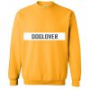 Dog Lover Font Sweatshirt