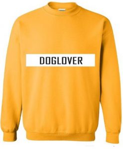 Dog Lover Font Sweatshirt