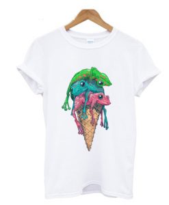 Froggy Ice Cream Trip T Shirt