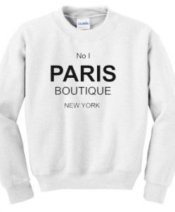 No 1 PARIS Boutique Sweatshirt