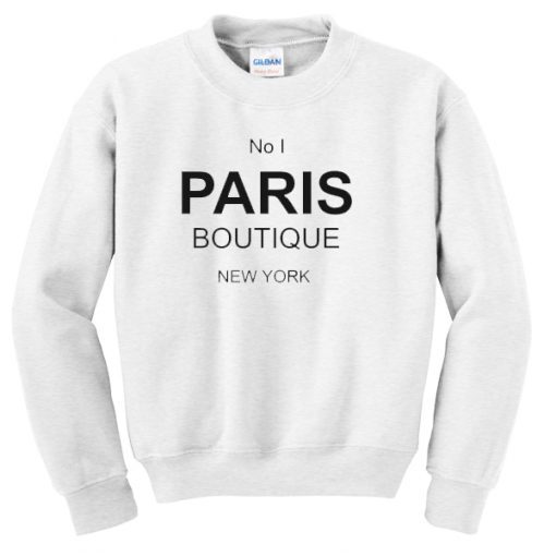 No 1 PARIS Boutique Sweatshirt