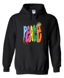 Peace Love Graphic Hoodie