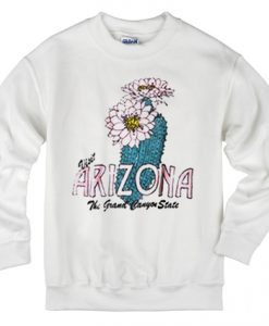 Visit Arizona Flower Sweatshirt