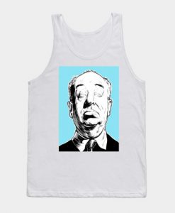 Alfred Hitchcock Portrait Tank Top