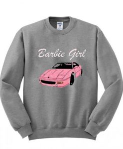 Barbie Girl Car Sweatshirt