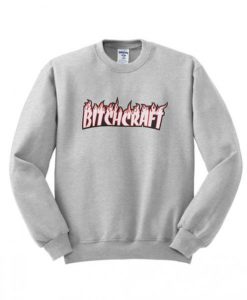 Bitchcraft Flame Logo Sweatshirt