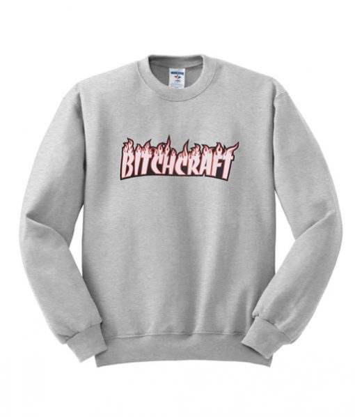 Bitchcraft Flame Logo Sweatshirt