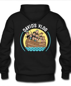 David’s Vlog hoodie pullover