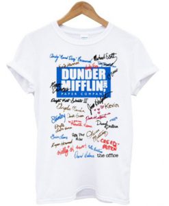 Dunder Mifflin Signed T Shirt