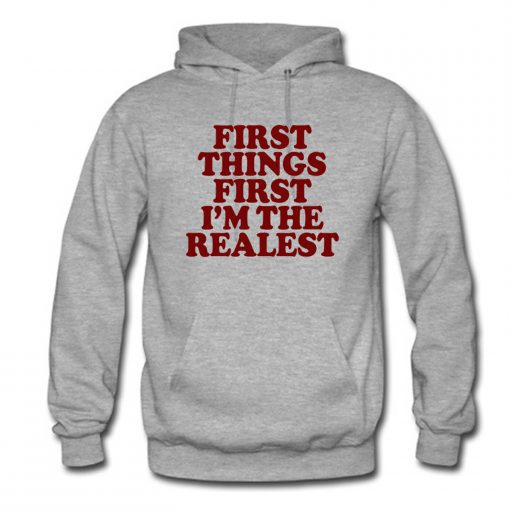 Iggy Azalea First Things First I’m The Realest Hoodie
