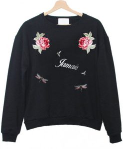 Jamais Flower Sweatshirt