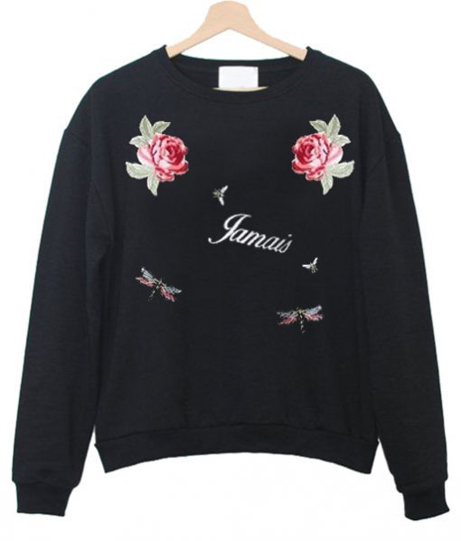 Jamais Flower Sweatshirt