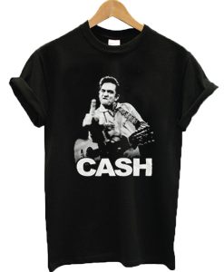 Johnny Cash Middle Finger T-shirt