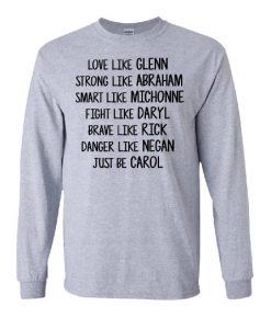 Love Like Glenn Walking Dead T shirt