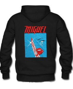 Miguel Wild Heart Hoodie Back