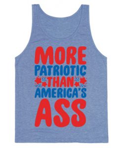 More Patriotic Than America Tanktop