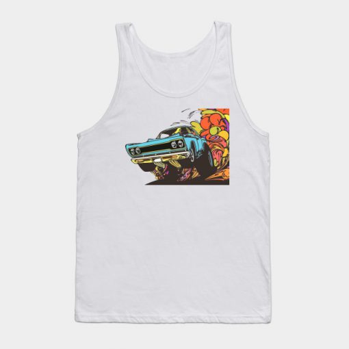 Muscle Car Drag Tank Top