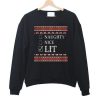 Naughty Nice Lit Sweatshirt