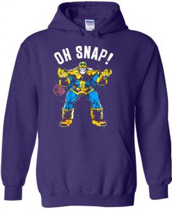 Oh Snap Thanos Graphic Hoodie