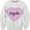 Psycho Heart Logo Sweatshirt