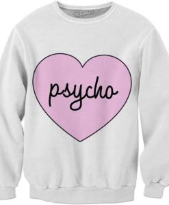 Psycho Heart Logo Sweatshirt