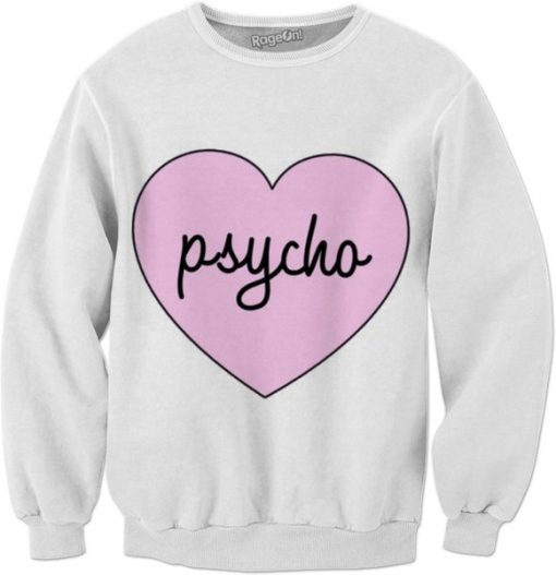 Psycho Heart Logo Sweatshirt