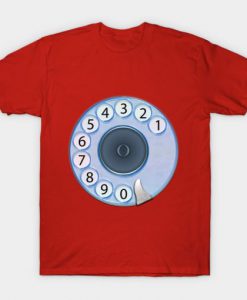 Rotary Telephone Dial T-Shirt