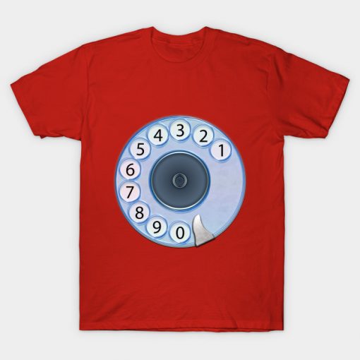 Rotary Telephone Dial T-Shirt