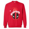 Santa Hat Deadpool Sweatshirt