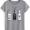 The Only Men I Trust Alcohol Drink T shirt