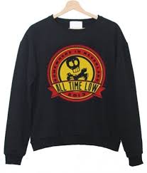 all time low Skull sweatshirt